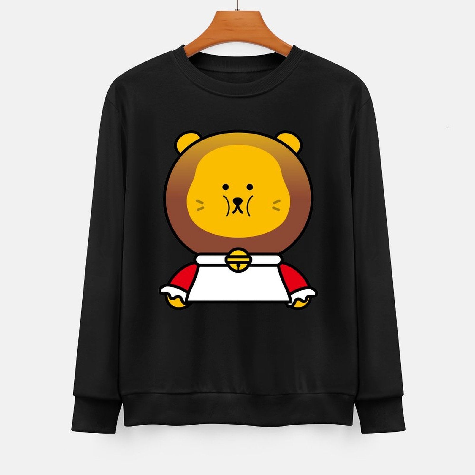 Front Patterned Long Sleeve TopSoftLine EasyWear